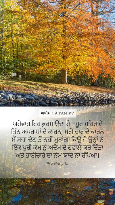 ਆਮੋਸ 1:9 PANIRV Bible Verse Image