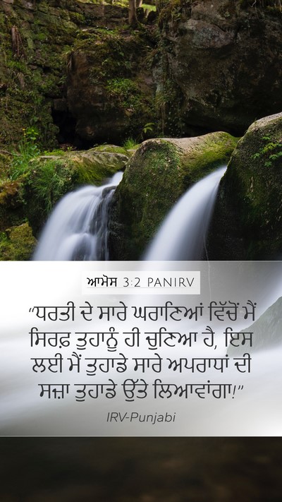 ਆਮੋਸ 3:2 PANIRV Bible Verse Image