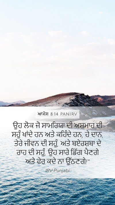 ਆਮੋਸ 8:14 PANIRV Bible Verse Image