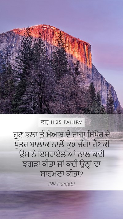 ਕਜ਼ਾૃ 11:25 PANIRV Bible Verse Image