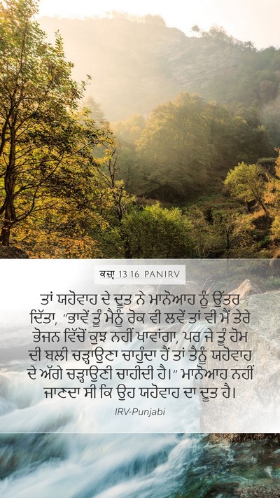 ਕਜ਼ਾૃ 13:16 PANIRV Bible Verse Image