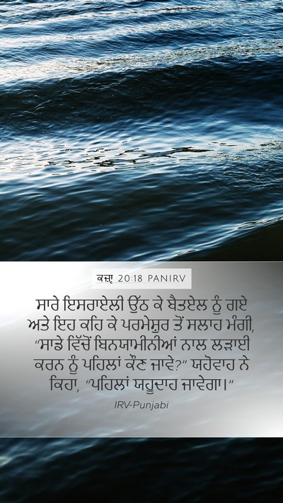 ਕਜ਼ਾૃ 20:18 PANIRV Bible Verse Image