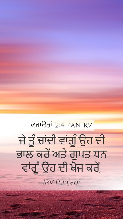 ਕਹਾਉਤਾਂ 2:4 PANIRV Bible Verse Image