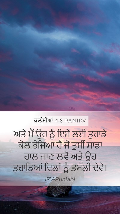 ਕੁਲੁੱਸੀਆਂ 4:8 PANIRV Bible Verse Image