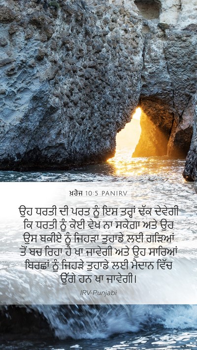 ਖ਼ਰੋਜ 10:5 PANIRV Bible Verse Image