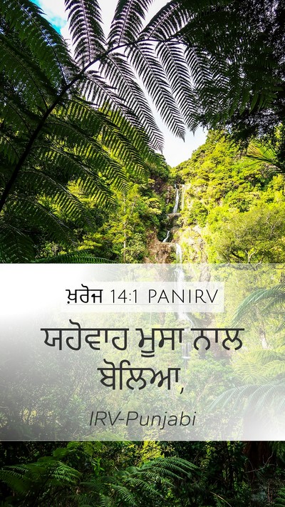 ਖ਼ਰੋਜ 14:1 PANIRV Bible Verse Image