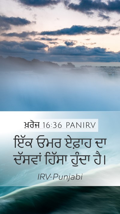 ਖ਼ਰੋਜ 16:36 PANIRV Bible Verse Image