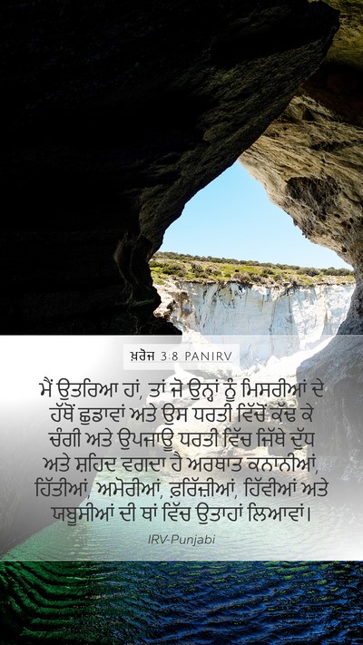 ਖ਼ਰੋਜ 3:8 PANIRV Bible Verse Image