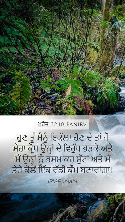 ਖ਼ਰੋਜ 32:10 PANIRV Bible Verse Image