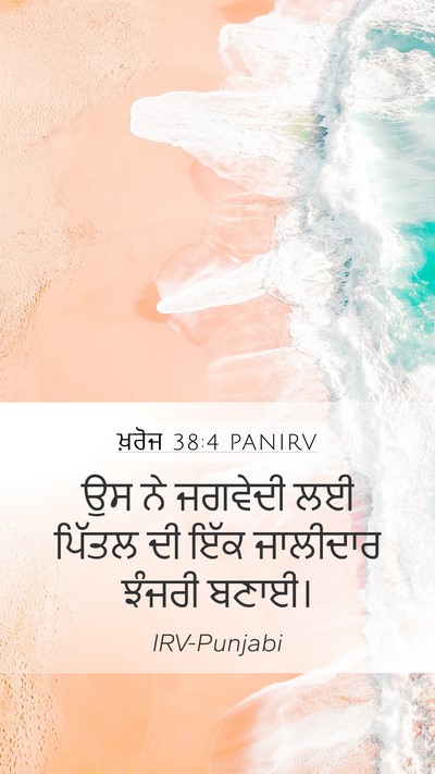 ਖ਼ਰੋਜ 38:4 PANIRV Bible Verse Image