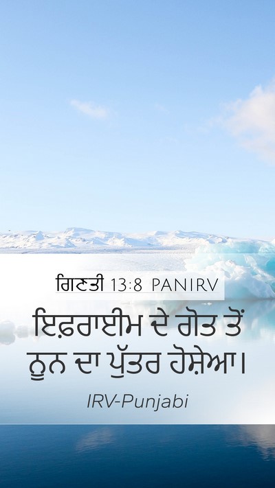 ਗਿਣਤੀ 13:8 PANIRV Bible Verse Image