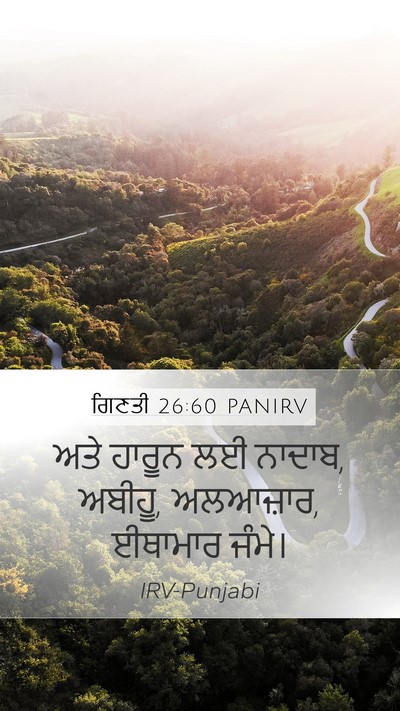 ਗਿਣਤੀ 26:60 PANIRV Bible Verse Image