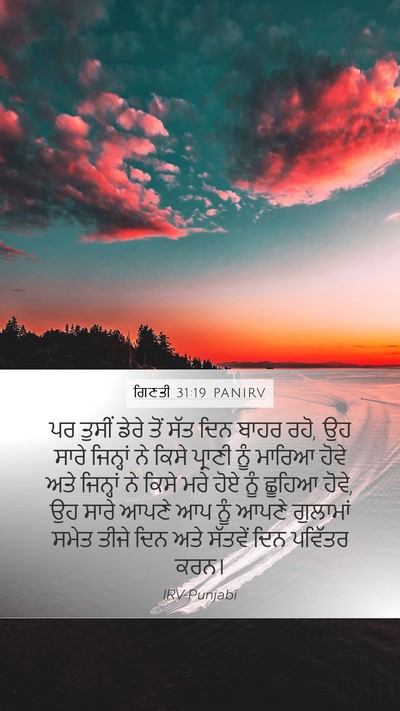 ਗਿਣਤੀ 31:19 PANIRV Bible Verse Image