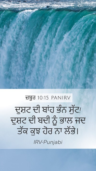 ਜ਼ਬੂਰ 10:15 PANIRV Bible Verse Image