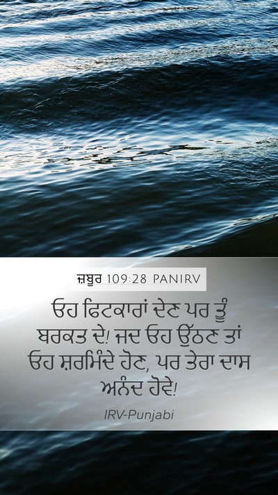 ਜ਼ਬੂਰ 109:28 PANIRV Bible Verse Image
