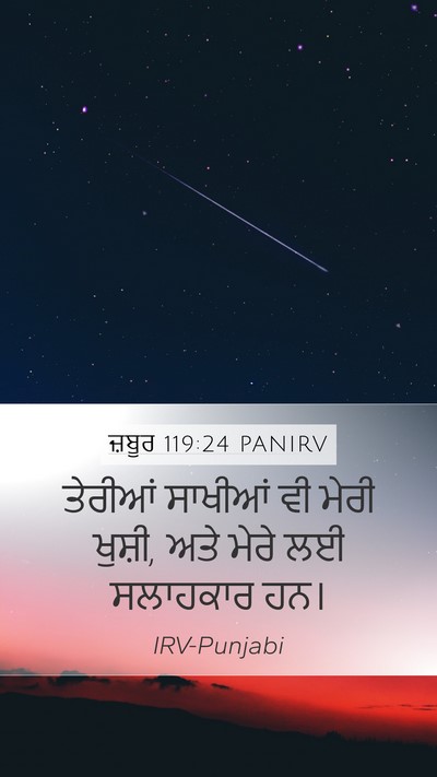 ਜ਼ਬੂਰ 119:24 PANIRV Bible Verse Image