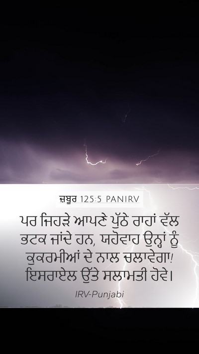 ਜ਼ਬੂਰ 125:5 PANIRV Bible Verse Image