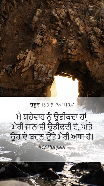 ਜ਼ਬੂਰ 130:5 PANIRV Bible Verse Image