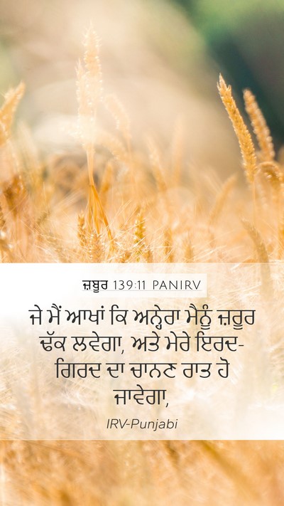 ਜ਼ਬੂਰ 139:11 PANIRV Bible Verse Image