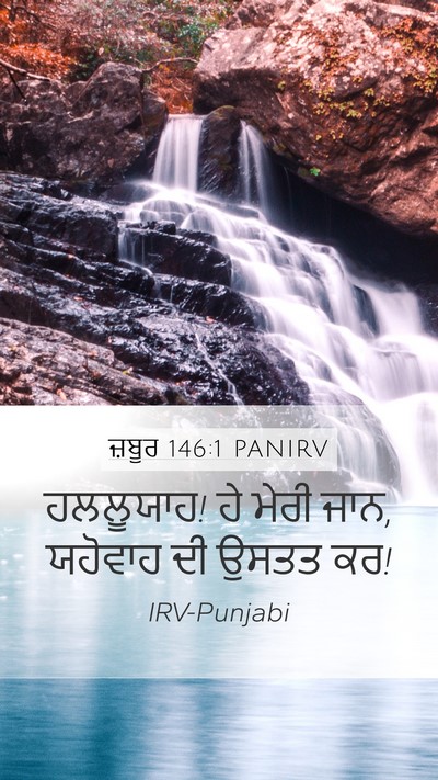 ਜ਼ਬੂਰ 146:1 PANIRV Bible Verse Image
