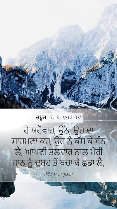 ਜ਼ਬੂਰ 17:13 PANIRV Bible Verse Image