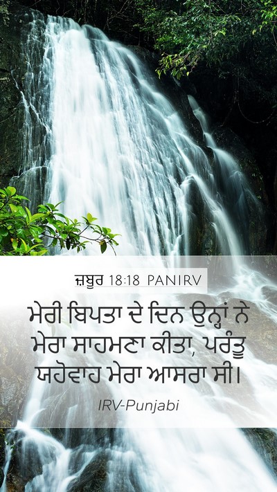 ਜ਼ਬੂਰ 18:18 PANIRV Bible Verse Image