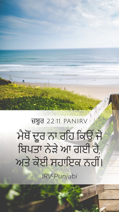 ਜ਼ਬੂਰ 22:11 PANIRV Bible Verse Image
