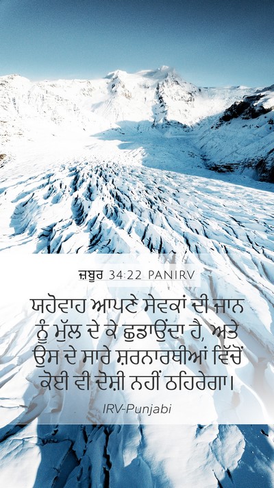 ਜ਼ਬੂਰ 34:22 PANIRV Bible Verse Image