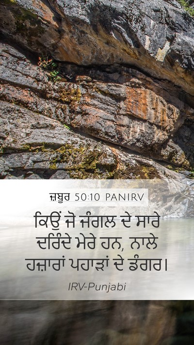 ਜ਼ਬੂਰ 50:10 PANIRV Bible Verse Image