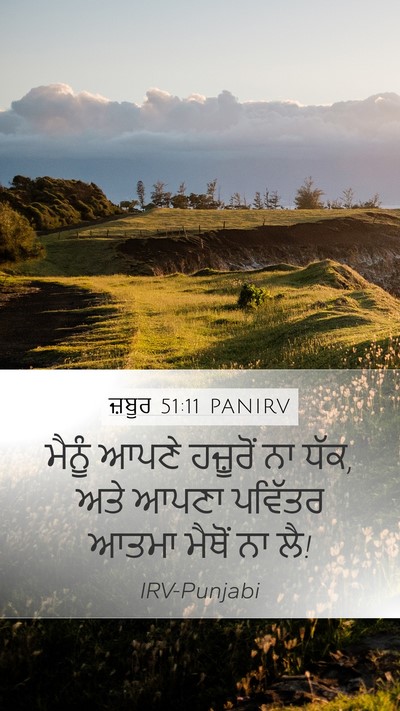 ਜ਼ਬੂਰ 51:11 PANIRV Bible Verse Image