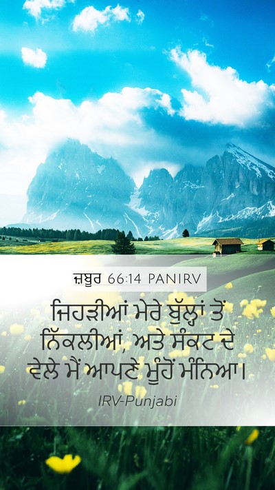 ਜ਼ਬੂਰ 66:14 PANIRV Bible Verse Image
