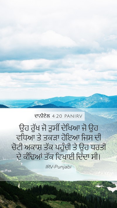 ਦਾਨੀਏਲ 4:20 PANIRV Bible Verse Image