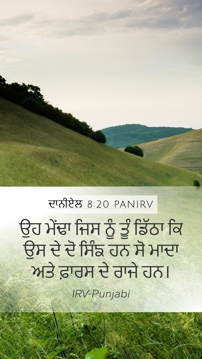 ਦਾਨੀਏਲ 8:20 PANIRV Bible Verse Image