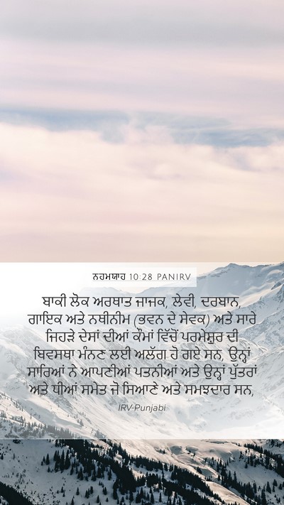 ਨਹਮਯਾਹ 10:28 PANIRV Bible Verse Image