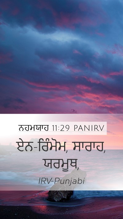 ਨਹਮਯਾਹ 11:29 PANIRV Bible Verse Image