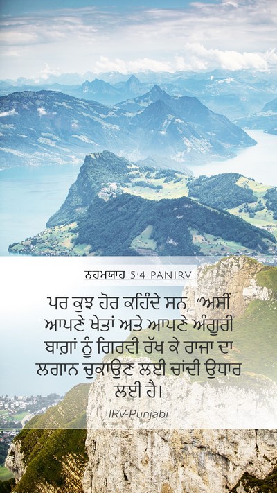 ਨਹਮਯਾਹ 5:4 PANIRV Bible Verse Image