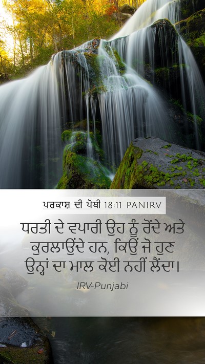 ਪਰਕਾਸ਼ ਦੀ ਪੋਥੀ 18:11 PANIRV Bible Verse Image