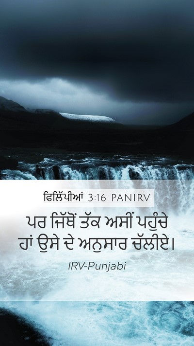 ਫਿਲਿੱਪੀਆਂ 3:16 PANIRV Bible Verse Image
