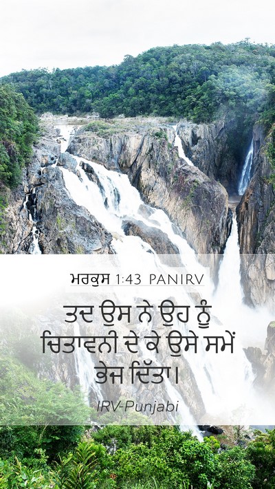 ਮਰਕੁਸ 1:43 PANIRV Bible Verse Image