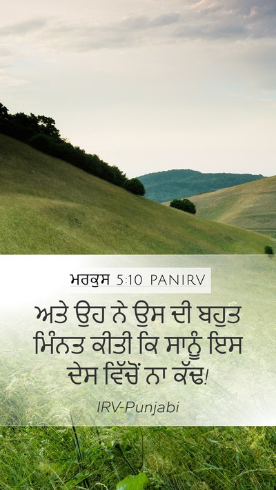 ਮਰਕੁਸ 5:10 PANIRV Bible Verse Image