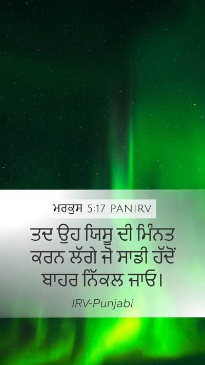ਮਰਕੁਸ 5:17 PANIRV Bible Verse Image