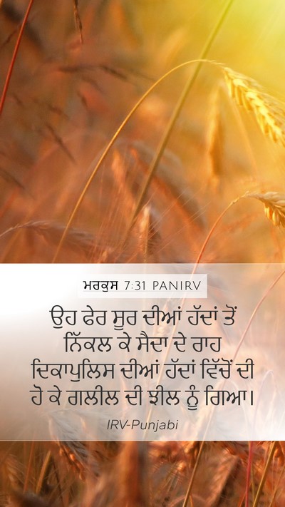 ਮਰਕੁਸ 7:31 PANIRV Bible Verse Image