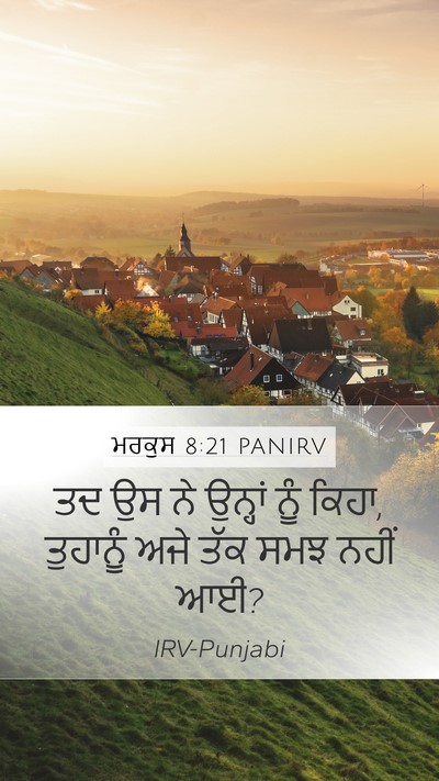 ਮਰਕੁਸ 8:21 PANIRV Bible Verse Image
