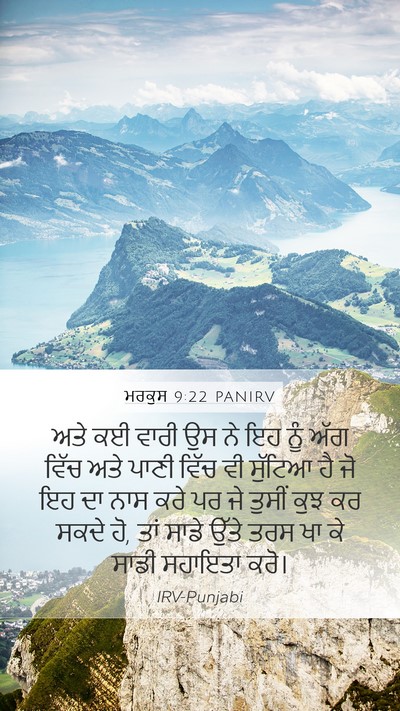 ਮਰਕੁਸ 9:22 PANIRV Bible Verse Image