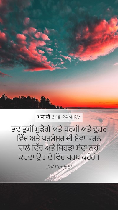 ਮਲਾਕੀ 3:18 PANIRV Bible Verse Image