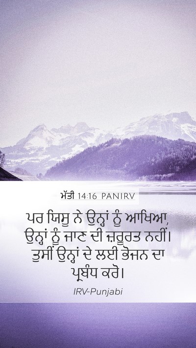 ਮੱਤੀ 14:16 PANIRV Bible Verse Image