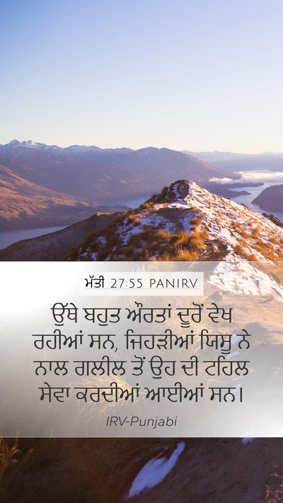 ਮੱਤੀ 27:55 PANIRV Bible Verse Image