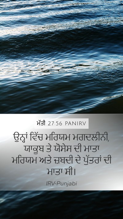 ਮੱਤੀ 27:56 PANIRV Bible Verse Image