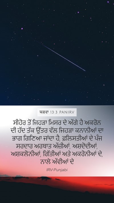 ਯਸ਼ਵਾ 13:3 PANIRV Bible Verse Image