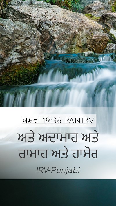 ਯਸ਼ਵਾ 19:36 PANIRV Bible Verse Image